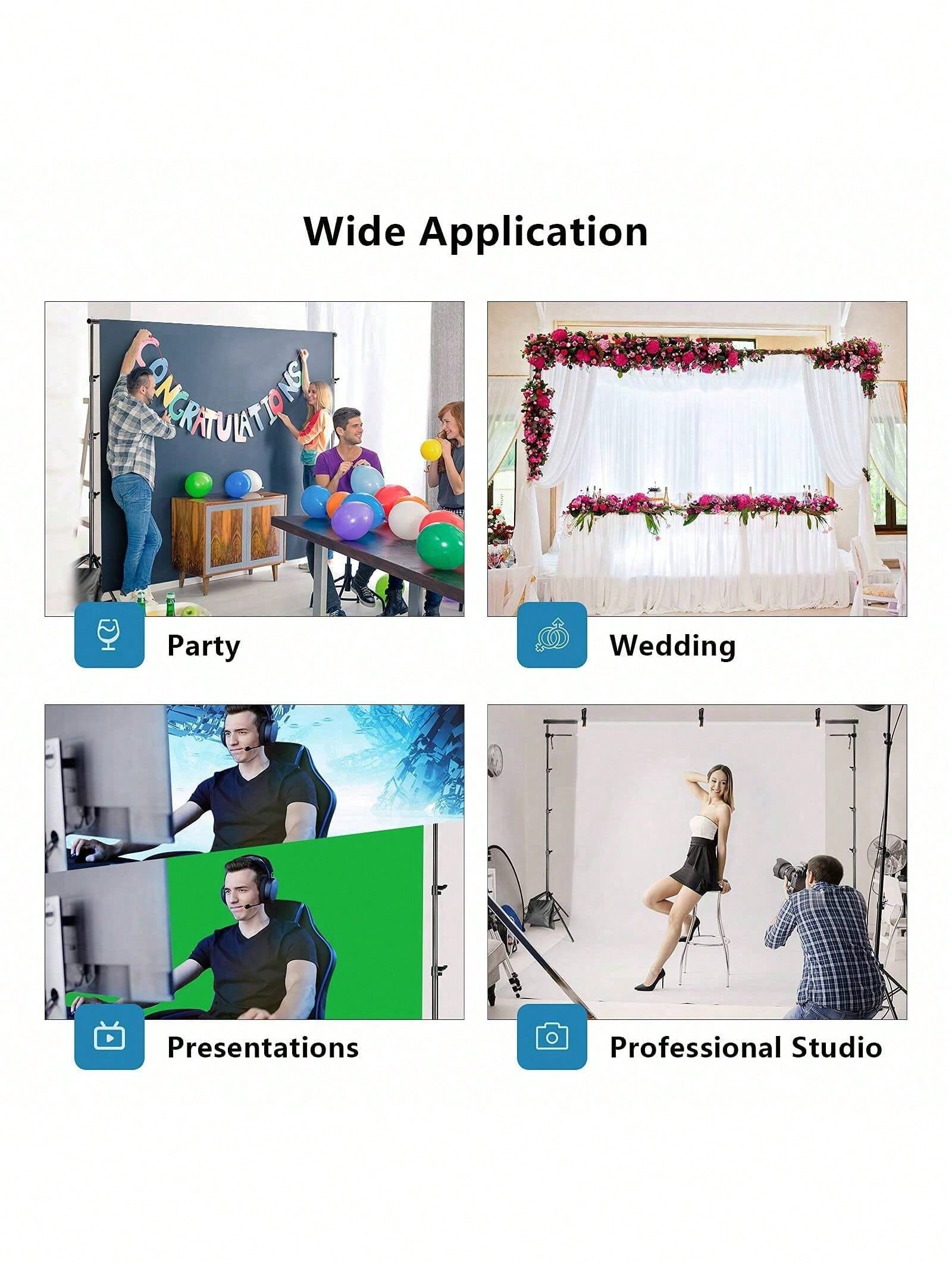 Backdrop Stand Professional He - Heavy Equipment Video review and price
