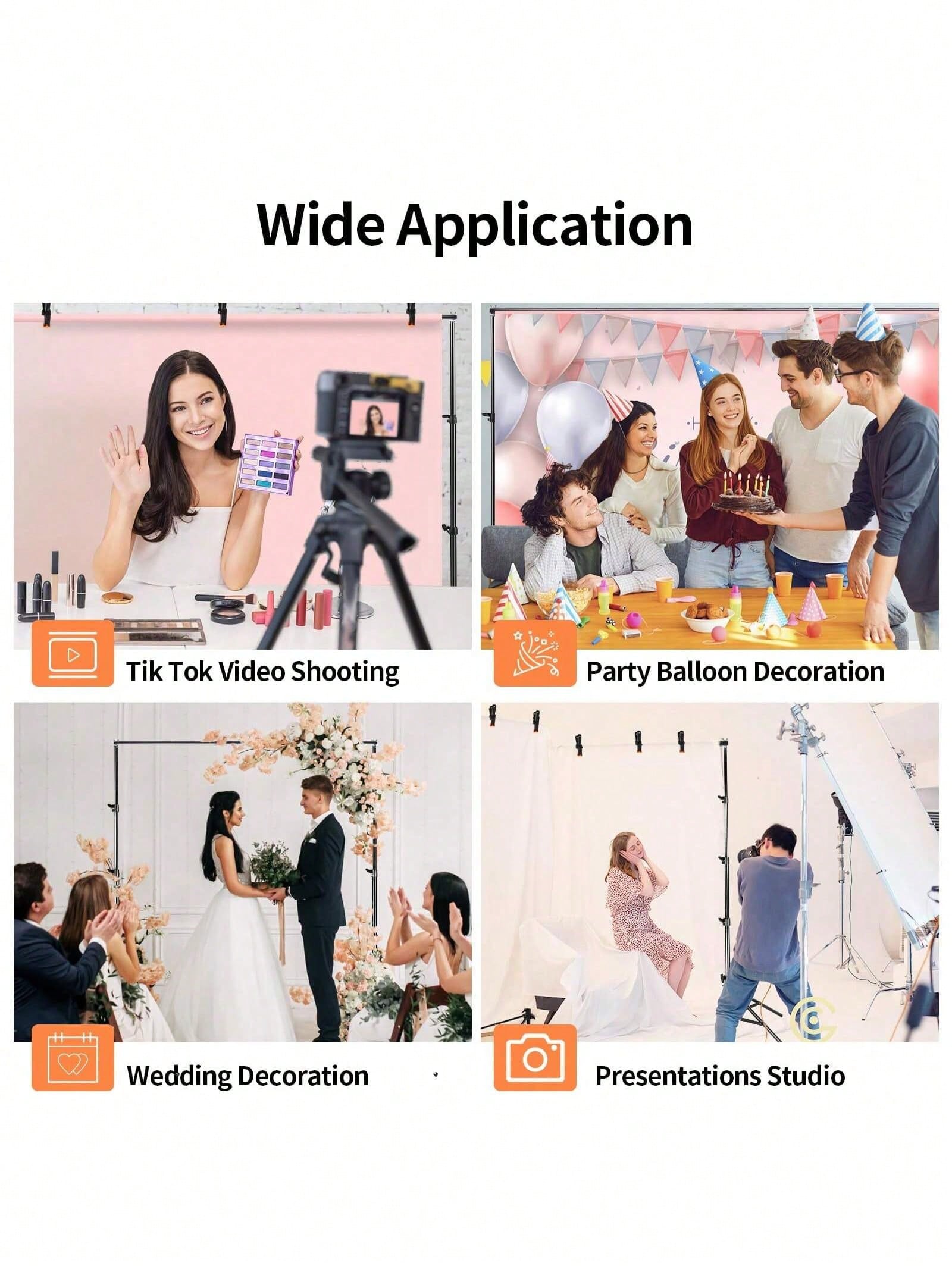Backdrop Stand Professional He - Heavy Equipment Video review and price