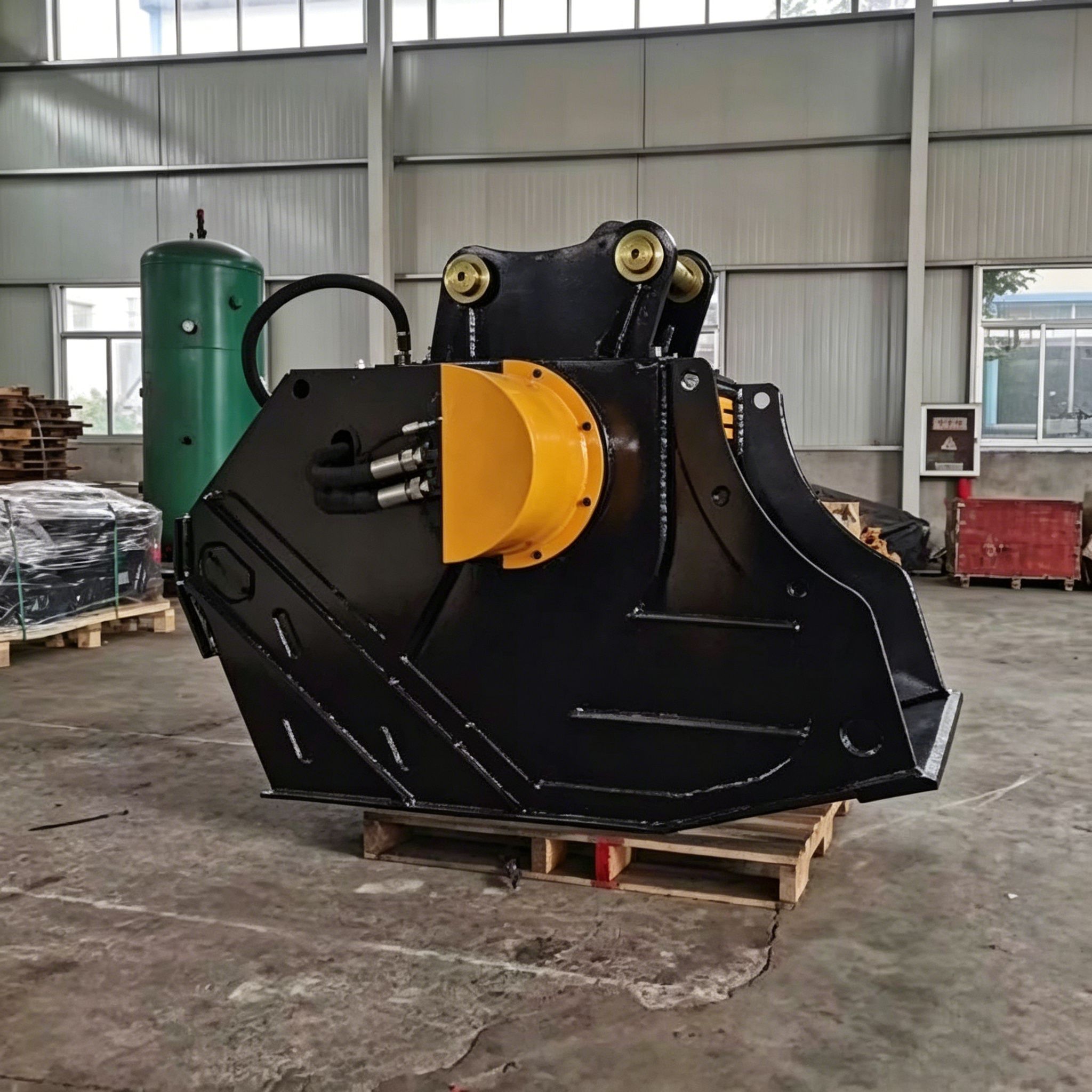 Rock Excavator Crusher Bucket  - Heavy Equipment Attachments review and price