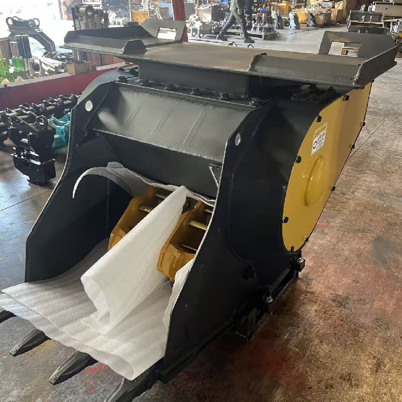 Excavator Crusher Bucket Hydra - Heavy Equipment Attachments review and price