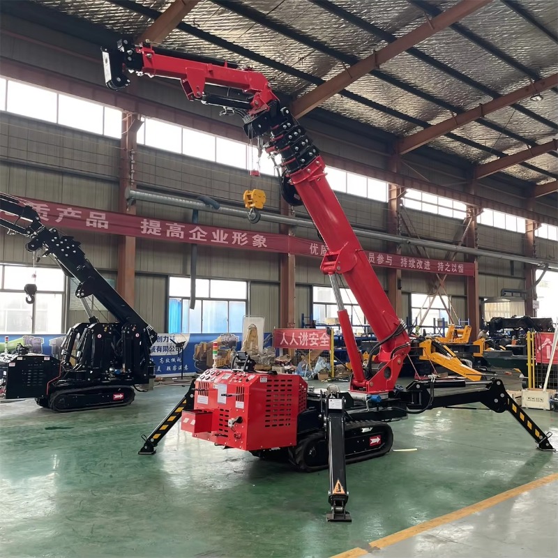 Compact Mini Spider Crane Hydr - Heavy Equipment Electrical review and price
