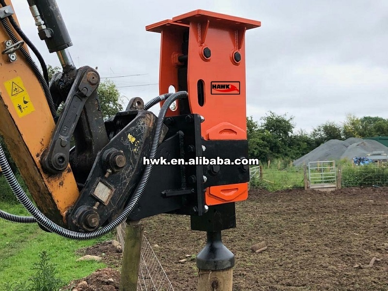 Excavator Hydraulic Fence Post - Mini Excavator review and price