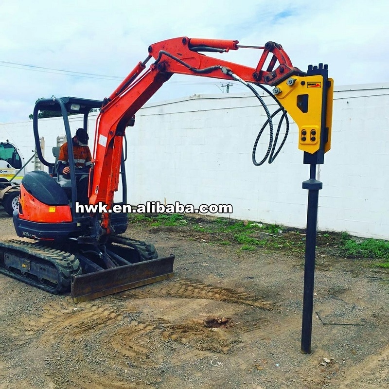 Excavator Hydraulic Fence Post - Mini Excavator review and price
